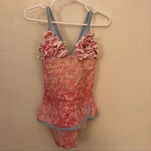 Ruffle Swimming Suit